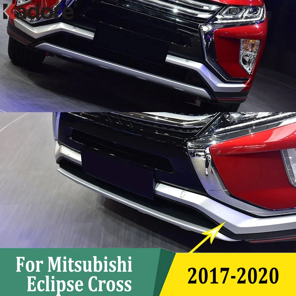 

Для Mitsubishi Eclipse Cross 2017 2018 2019 2020 передний нижний бампер решетка Нижняя крышка защитная полоса отделка автомобильные аксессуары