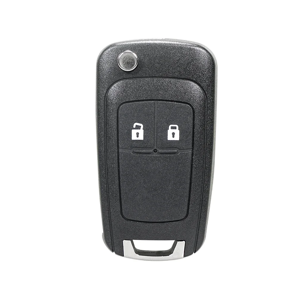 Key Fob Case 2/3/4/5 Button Car Key Housing Smart Key Shell for Chevrolet Camaro Malibu 2010-2016 for Opel Astra Insignia Zafira