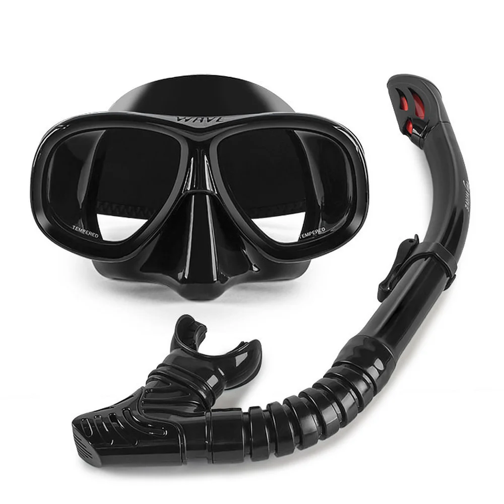 

Snorkel Set for Men and Women, Comfortable Snorkeling Mask for Scuba Diving and Lap Swimming, Anti Fog, No Leak Snorkel Combo