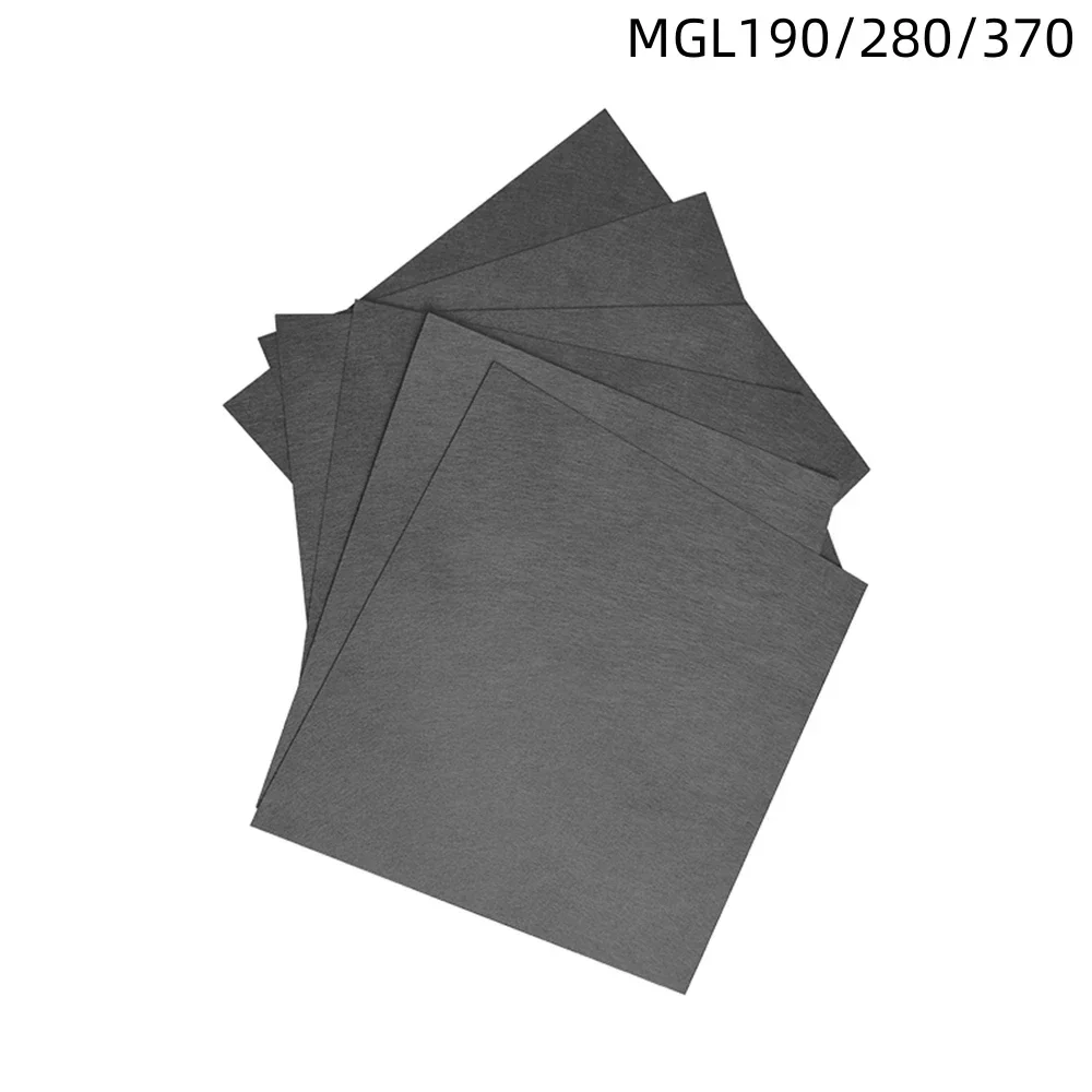 Original 100x100mm Sheet Substrate Carbon Fiber Paper Mgl190/280/370