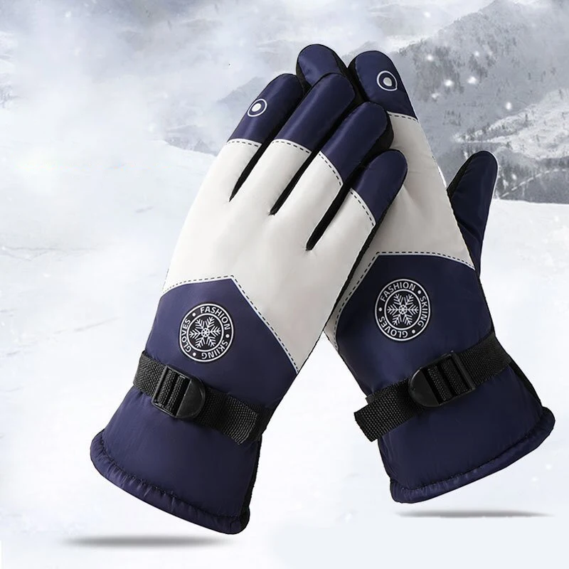 New Ski Gloves Winter Gloves For Women Men Snowboard Mittens Touchscreen Gloves Snowmobile Motor Waterproof Thermal Snow Gloves