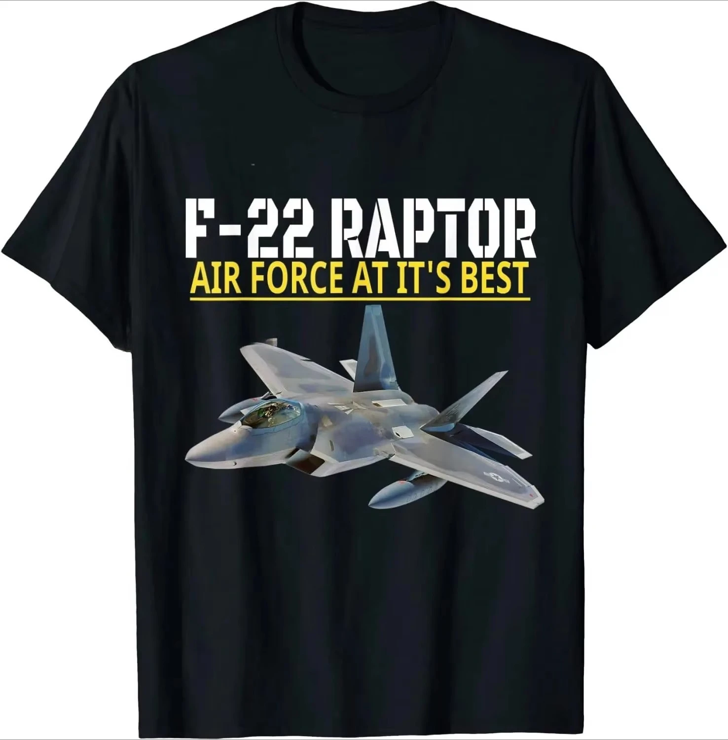 

Футболка Air Force F-22 Raptor Stealth Tactical Fighter, новая хлопковая повседневная мужская футболка унисекс, футболки, модная футболка для фитнеса