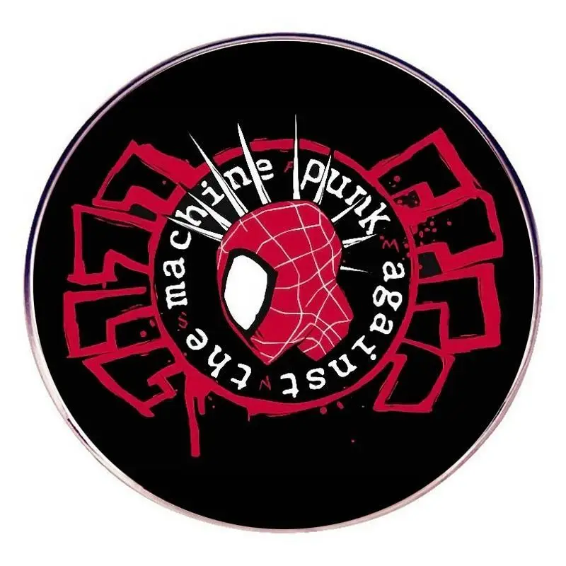 

Marvel SpiderMan Into the Spider-Verse animated cartoon badge creative and personalized brooch backpack charm gift wholesale