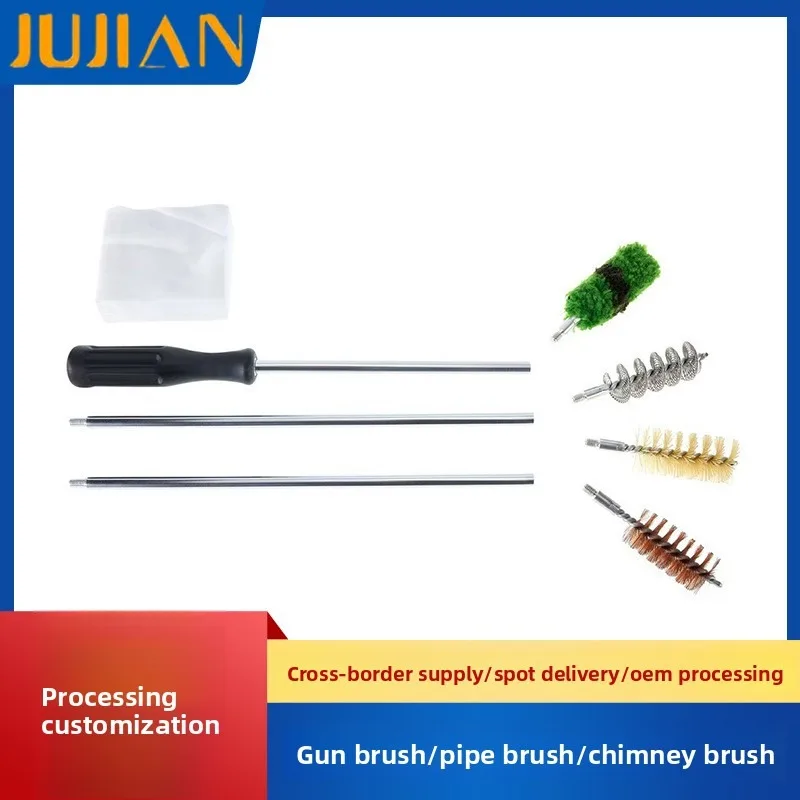 

Прозрачная щетка для чистки стволов оружия с эргономичной ручкой для обслуживания и очистки труб: прочные и универсальные инструменты