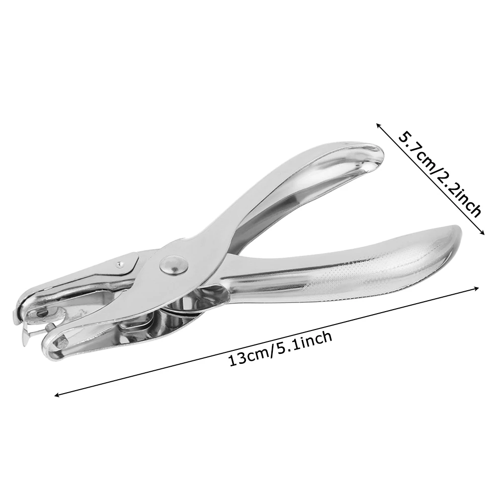 Single Hole Puncher Metal 3mm/6mm Pore Diameter Punch Pliers Hand Paper Scrapbooking Punches