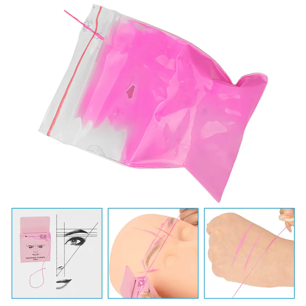 

Lightweight Eyebrow Mapping Line Tool Professional Ruler for Eyebrow Measurement Precision Brow Positioning Aid for Permanent