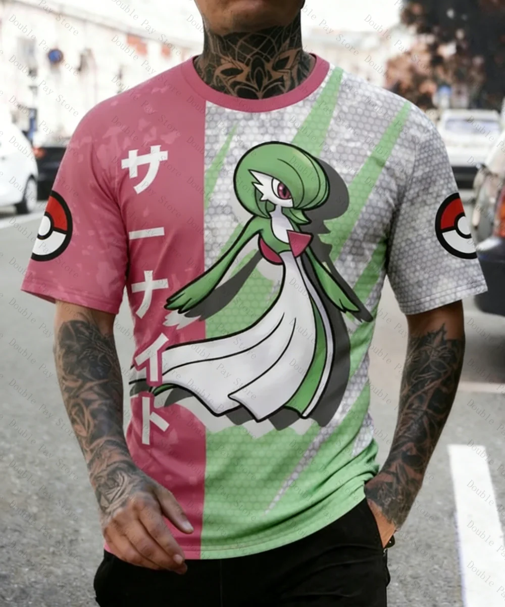anime-pokemon-legal-camiseta-gardevoir-cosplay-y2k-meninos-dos-homens-verao-casual-roupas-dos-desenhos-animados-uniforme-presente-brinquedo-impressao-manga-curta