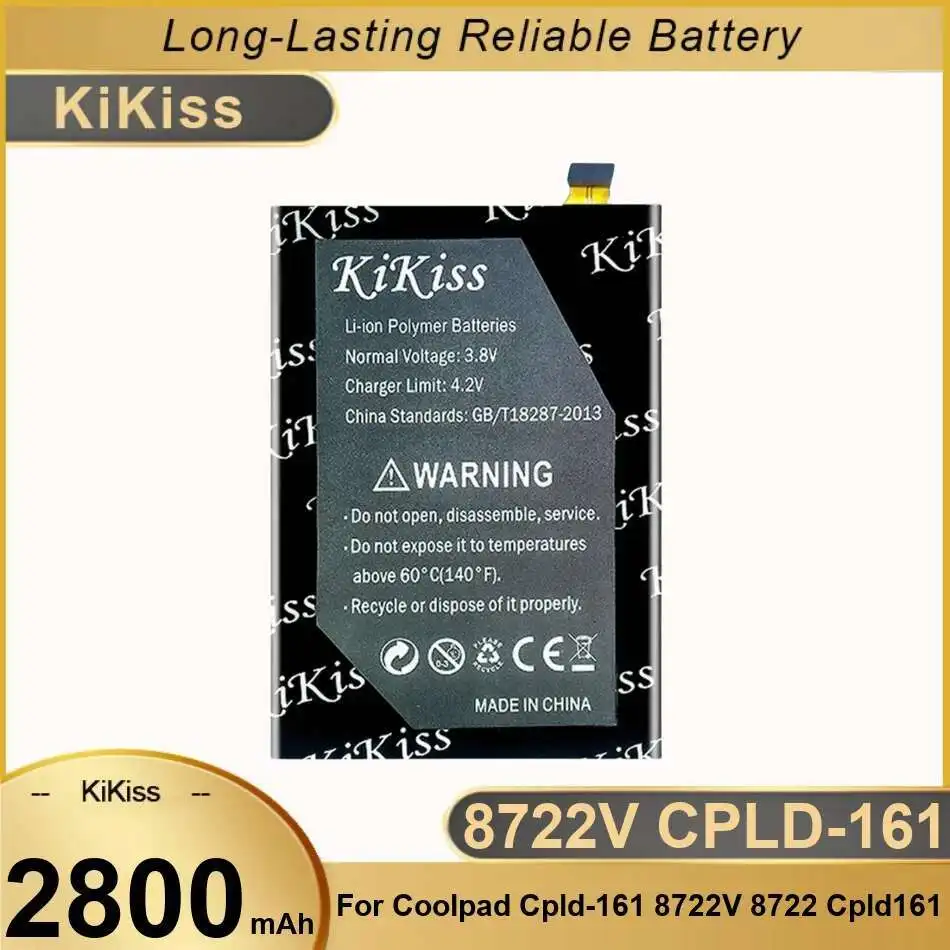 

High-Efficiency For Coolpad Cpld-161 8722V 8722 CPLD161 2800mAh Mobile Phone Battery