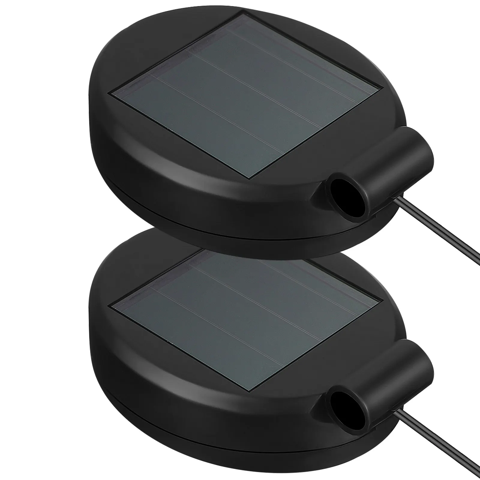 2Pcs Solar Panel Lights Pineapple Shape LED Replacement Outdoor Garden Solar Lantern Patio Light Accessories Light Boxes