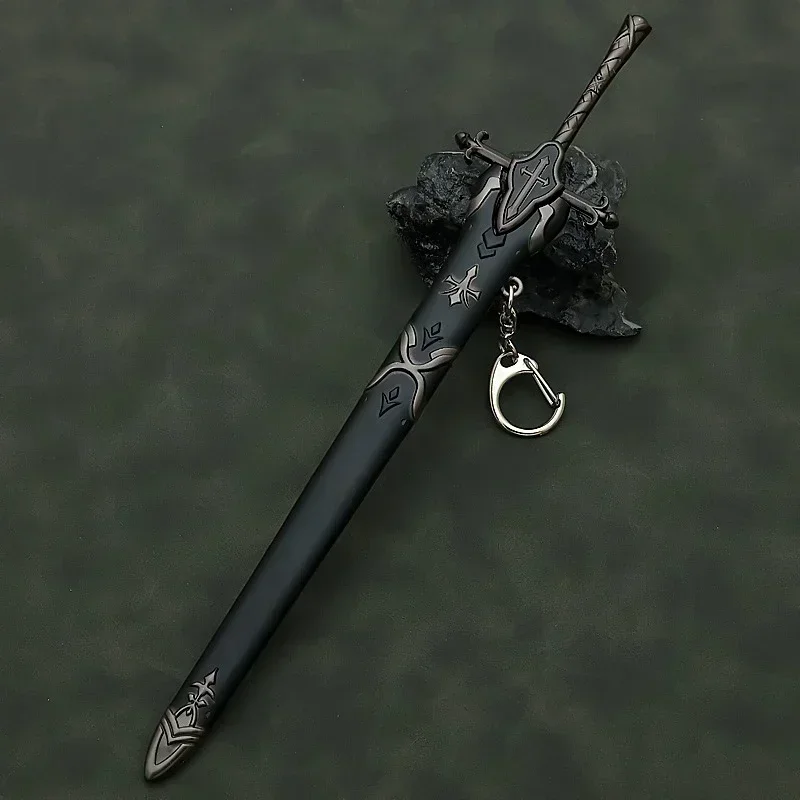 22Cm Lot/Verblijf Nacht Wapen Siegfried Balmunk Dargon Slayer Sabel Anime Metalen Katana Wapen Model Geschenken Perifeer Jongens Speelgoed