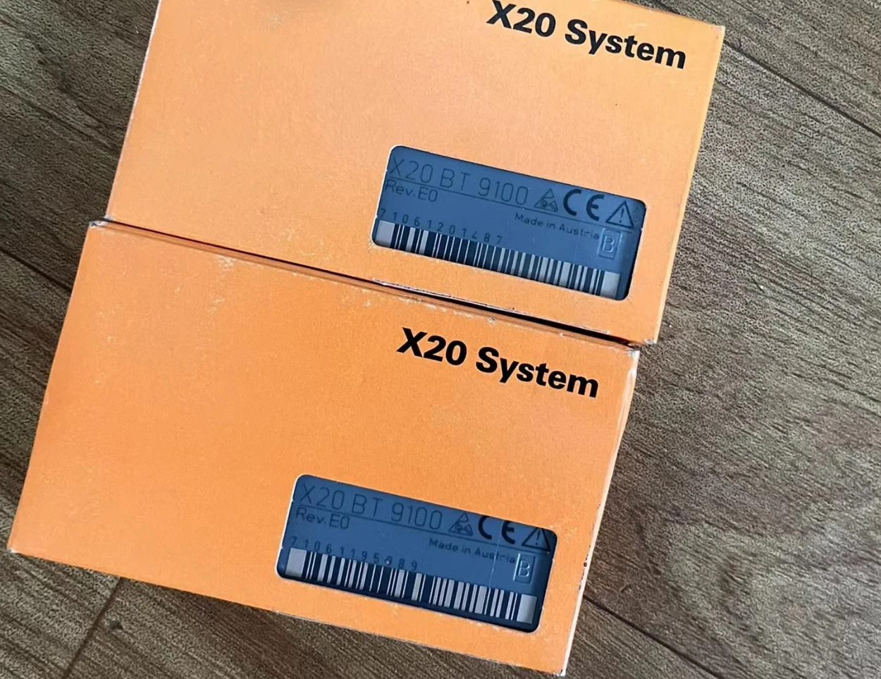 New B&R module models：X20BT9100