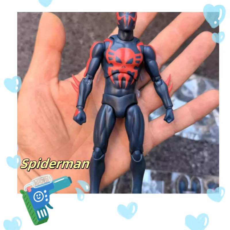 

Spiderman Figure Medicom Mafex 239 No239 Spider Man 2099 Action Figure Gk Collectible Doll High Quality Version Model Toy Gift