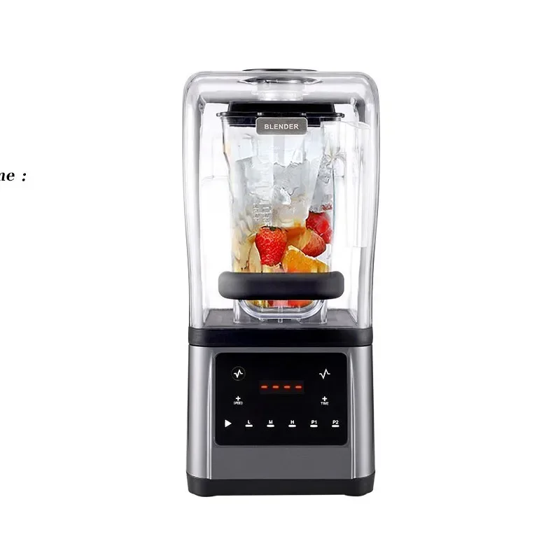 

110V smoothie machine commercial milk tea shop with cover sound insulation and quiet breaking wall cooking machine