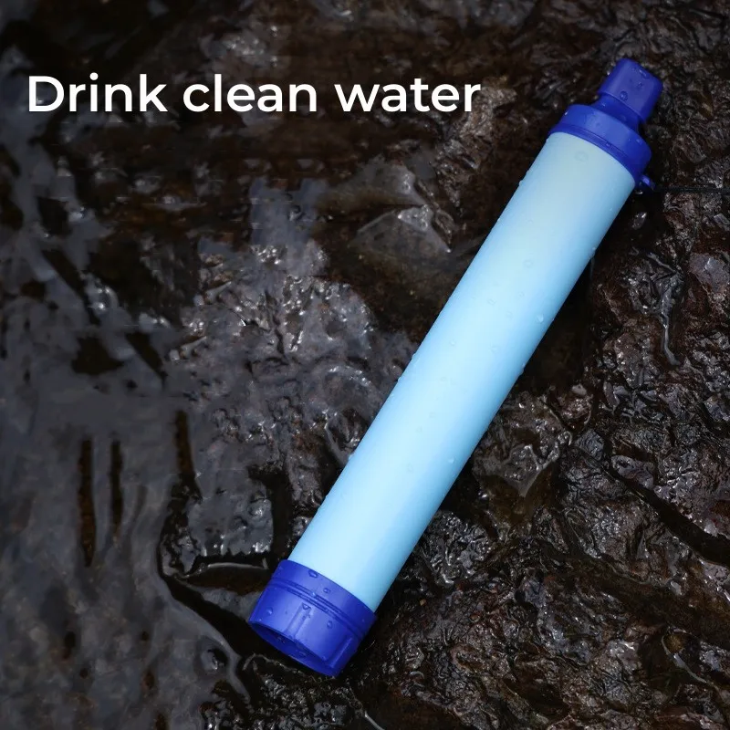 Outdoor Water Purifier Camping Hiking Emergency Life Portable Purifier Water Filter Suitable for Streams,Lakes Outdoors Camping