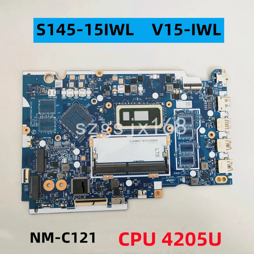 

Материнская плата для ноутбука Lenovo S145-15IWL V15-IWL NM-C121 с процессором Celeron 4205U FRU 5B20S41746, 100% тестирование