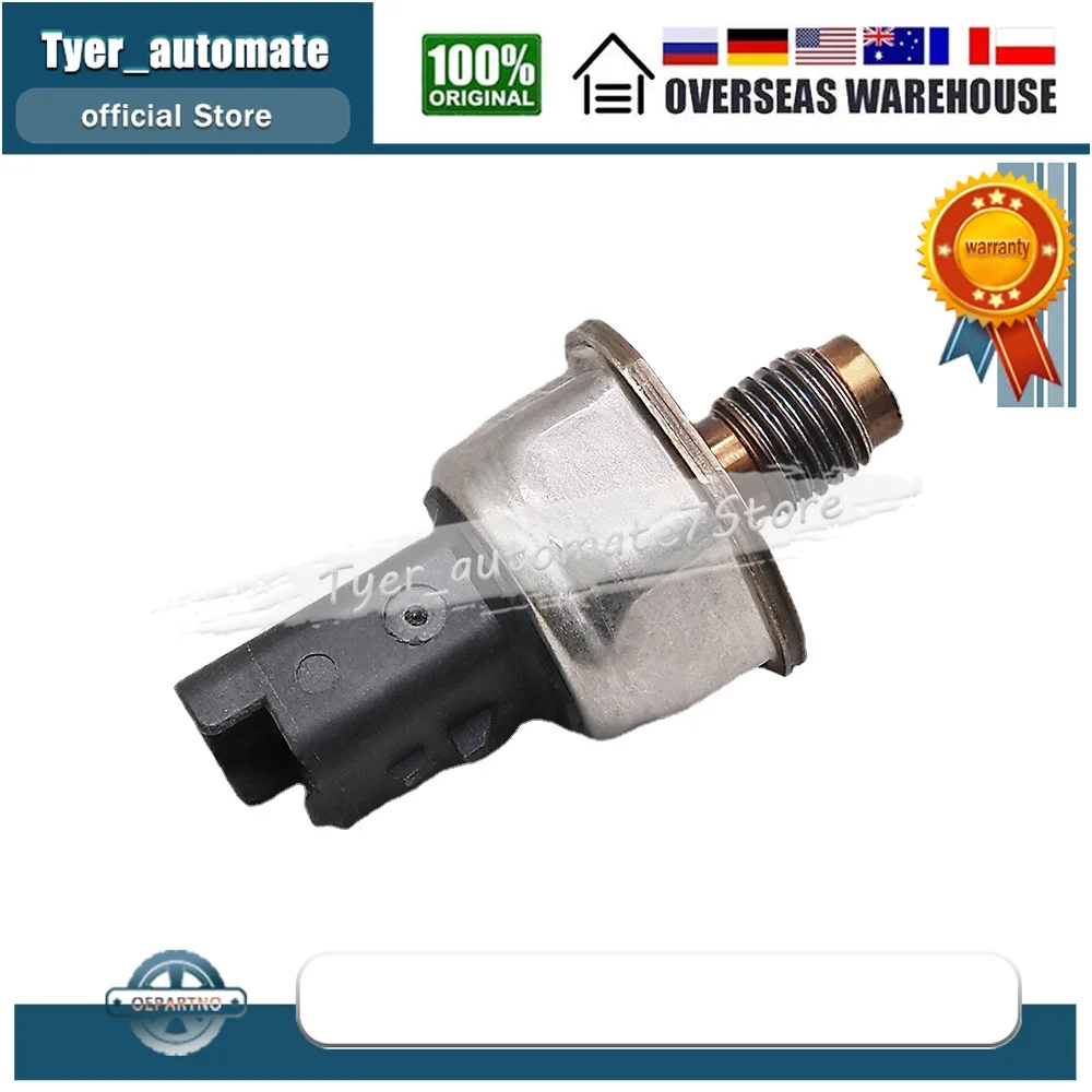 Fuel Rail High Pressure Sensor 9664111780 For Citroen C2 C3 C4 C5 Berlingo Dispatch Fiat Scudo Peugeot 207 407 Ranch Partner