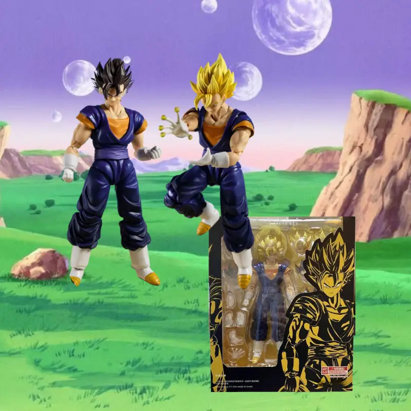 Figura de Acción de PVC de 18 cm, Nueva, SHF, Dragon Ball, Vegeta GT Super Saiyan 4, Son Goku, Gohan, Articulada, con Articulaciones Móviles
