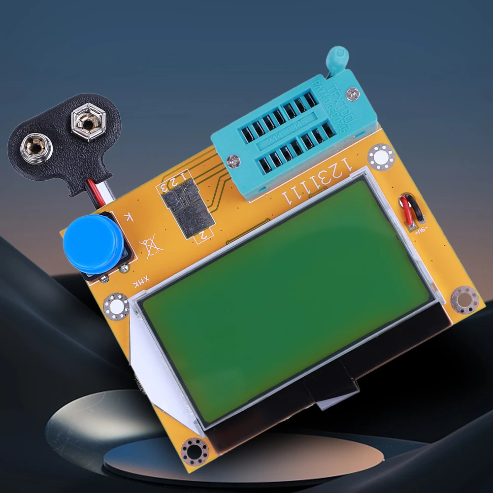 LCR-T4 LCD Digital Transistor Tester Multifunction Diode Triode Capacitance SCR Inductance Multimeter MOS PNP NPN LCR