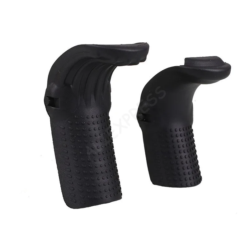 2 Pcs Pistol Grip Force Adapter BeaverTail Gen 1 2 3 Polymer For Glock 17 19 22 23 24 Plastic Black Grip Anti Slip Sheet