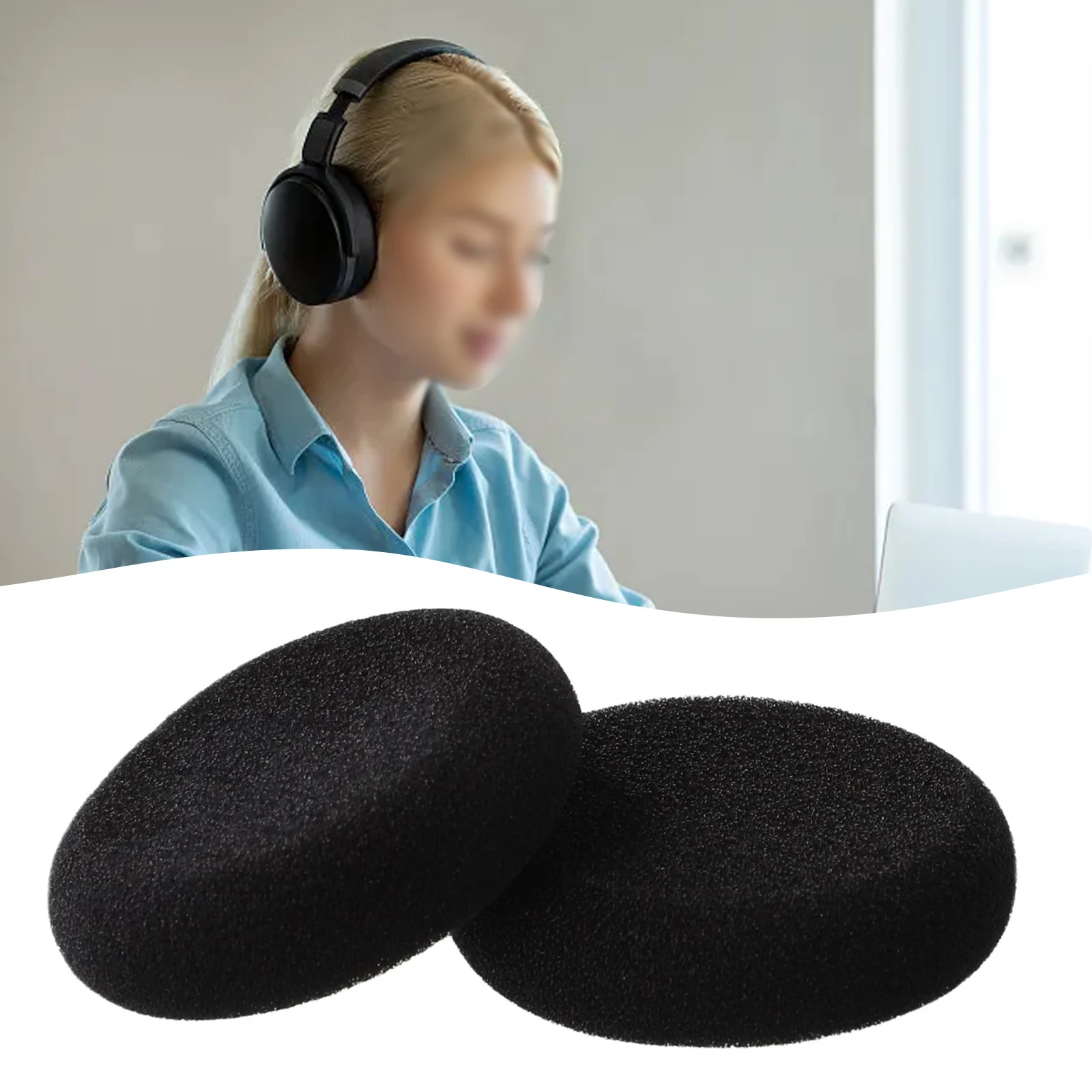 2pcs Earpads Memory Foam For Gaussian For KOSS PP KSC35 KSC75 KSC55 Headphone Case Headphone Accessories