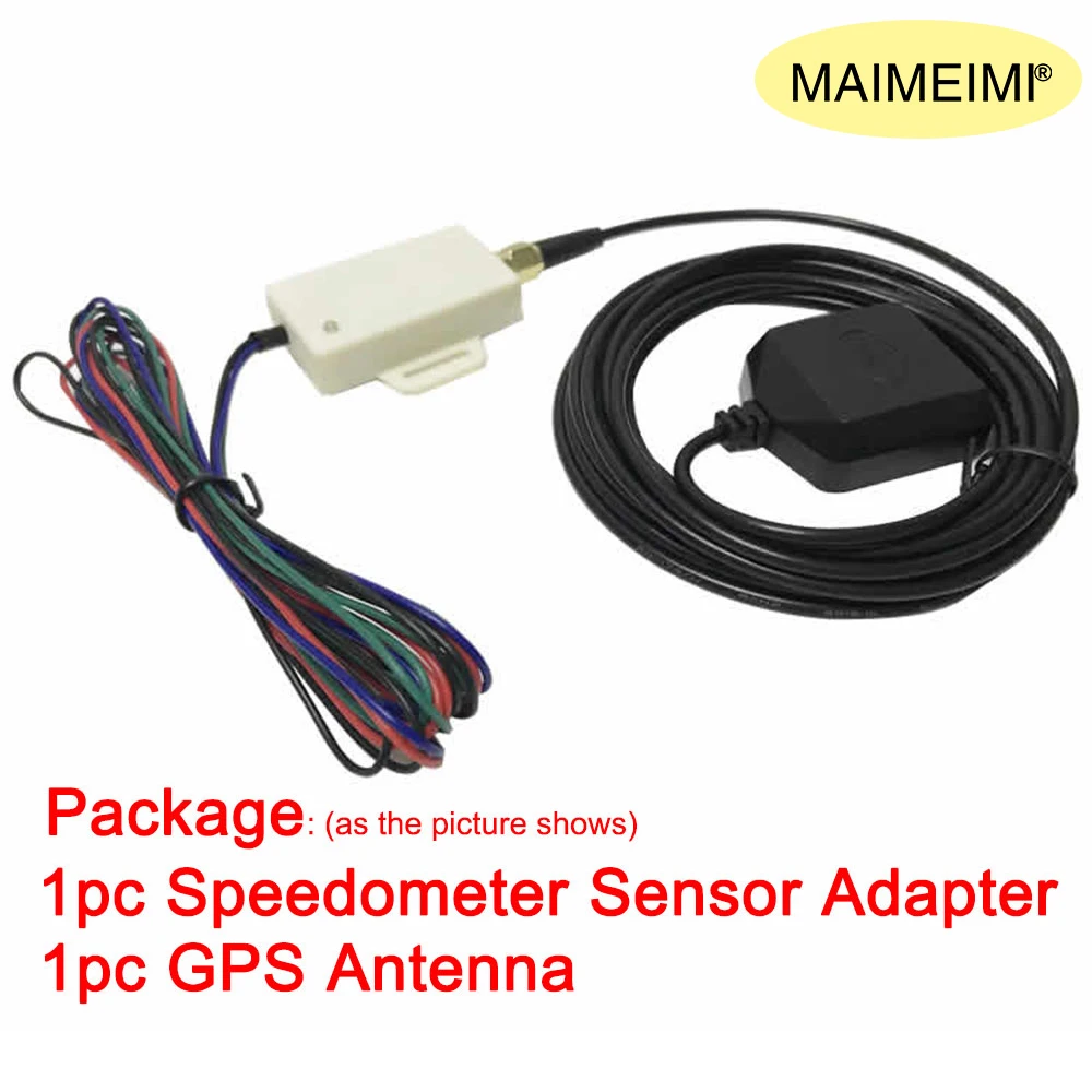 

Мини-универсальный комплект адаптеров датчика скорости, GPS-спидометр, отправитель скрытого сигнала импульсного сигнала, 5000ppk импульсный одометр/тахометр