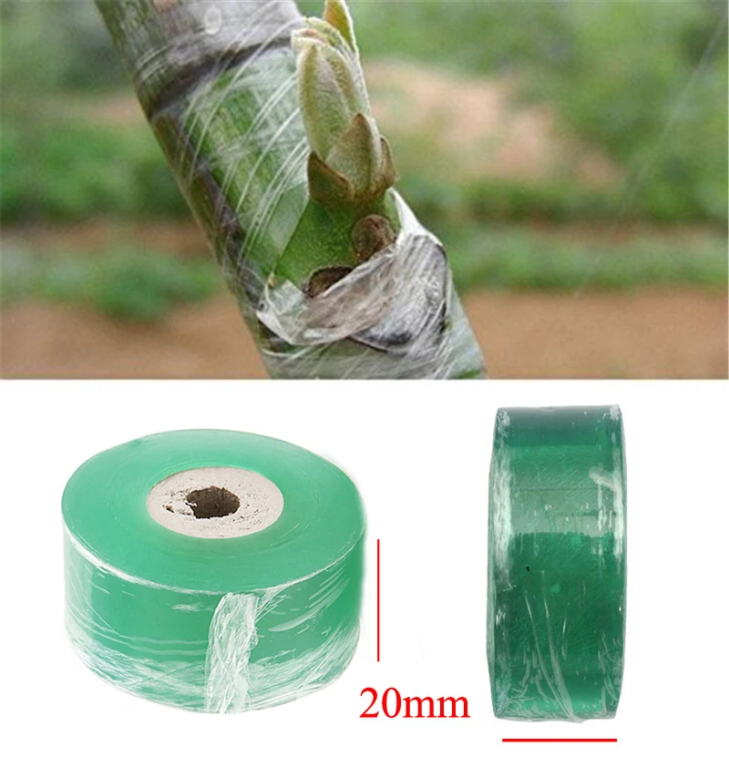 Roll Grafting Tape Garden Tools Nursery Fruit Tree Secateurs Engraft Branch Gardening Bind Belt PVC Tie Tape B1