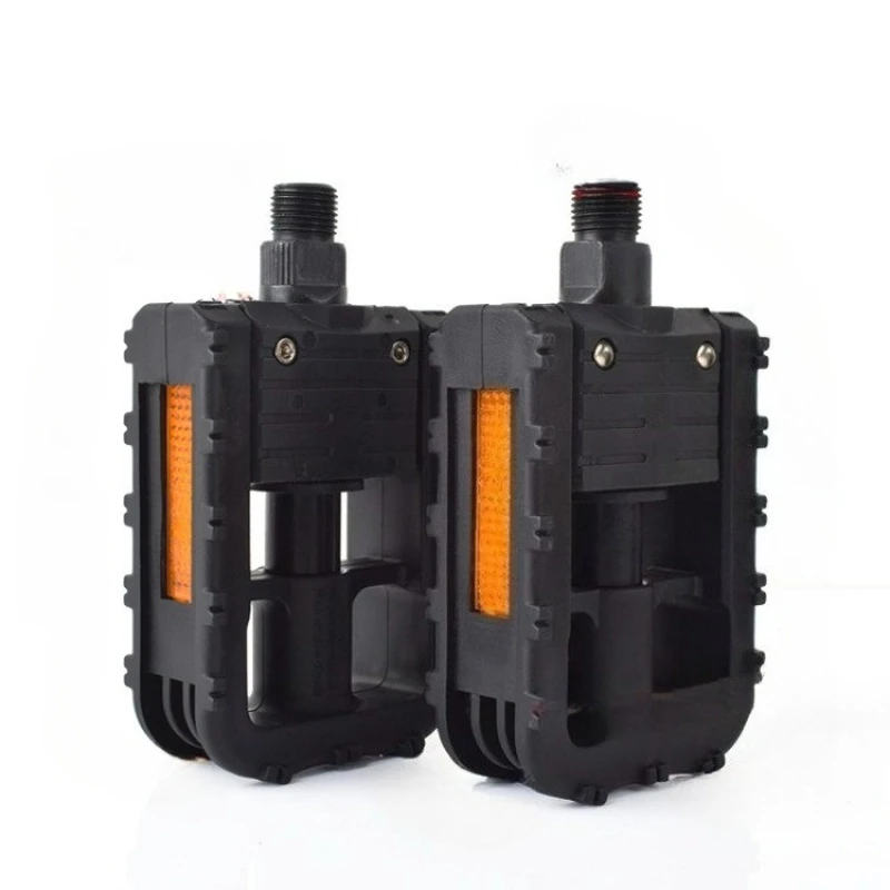 Space Saving Foldable Electric Bike Pedals Anti Skid Wear Resistant Non Slip E Bicycle Folding Pedal