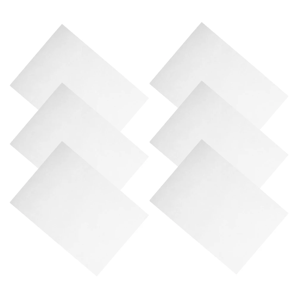 

6Pcs Water Soluble Embroidery Transfer Paper - Self Stick Non Woven Fabric for Seamless Pattern Application Hand Machine