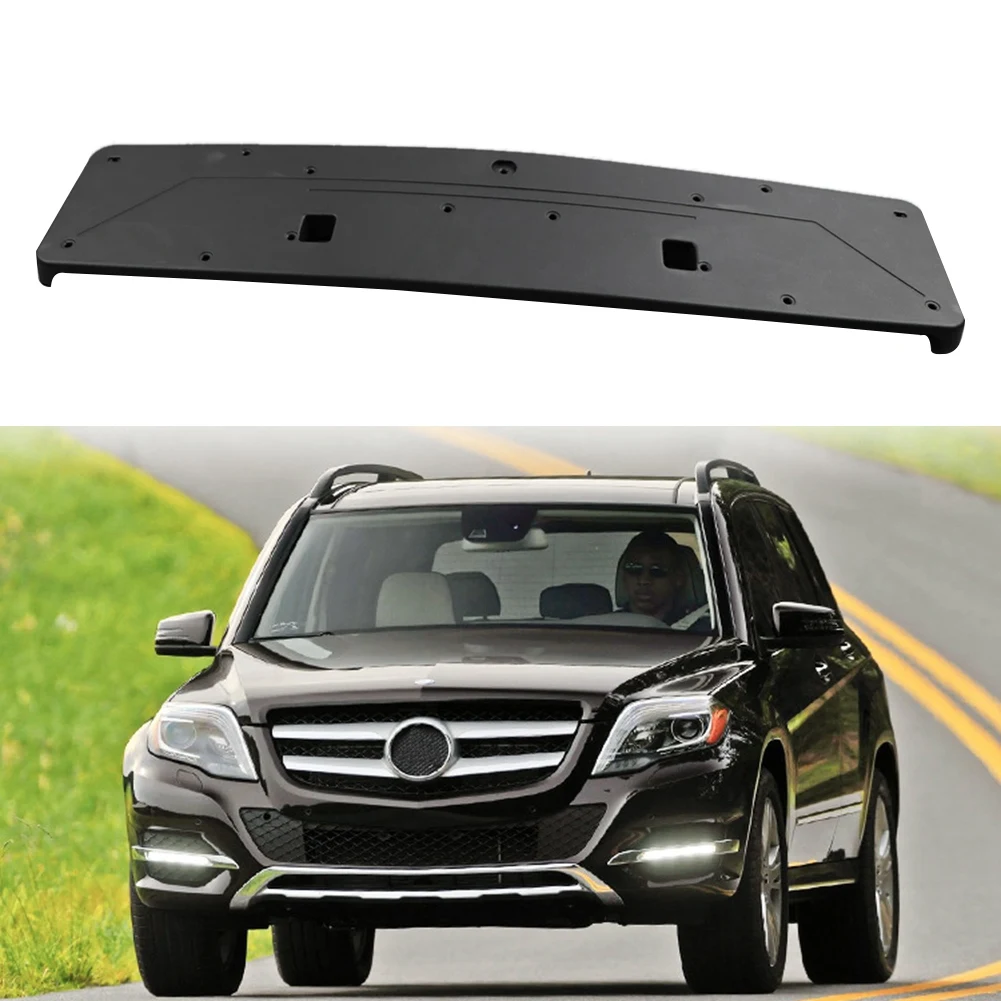 Car Front Bumper License Plate Bracket Holder for Mercedes-Benz GLK-Class X204 2009-2015