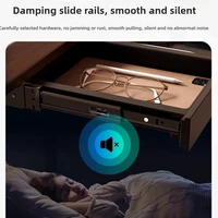 Under Desk Drawer Organizer Electric Standing Desk Accessory Pull Out Storage Box for Computer Partitioned Stationery Storage - Image 4