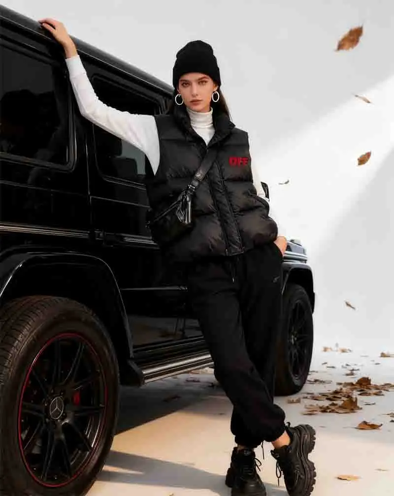 

Vests Waistcoats Thick Womens Waistcoat Formal Autumn Corduroy Notched Stand Collar Buttoned Plaids Varsity College Urban Trendy