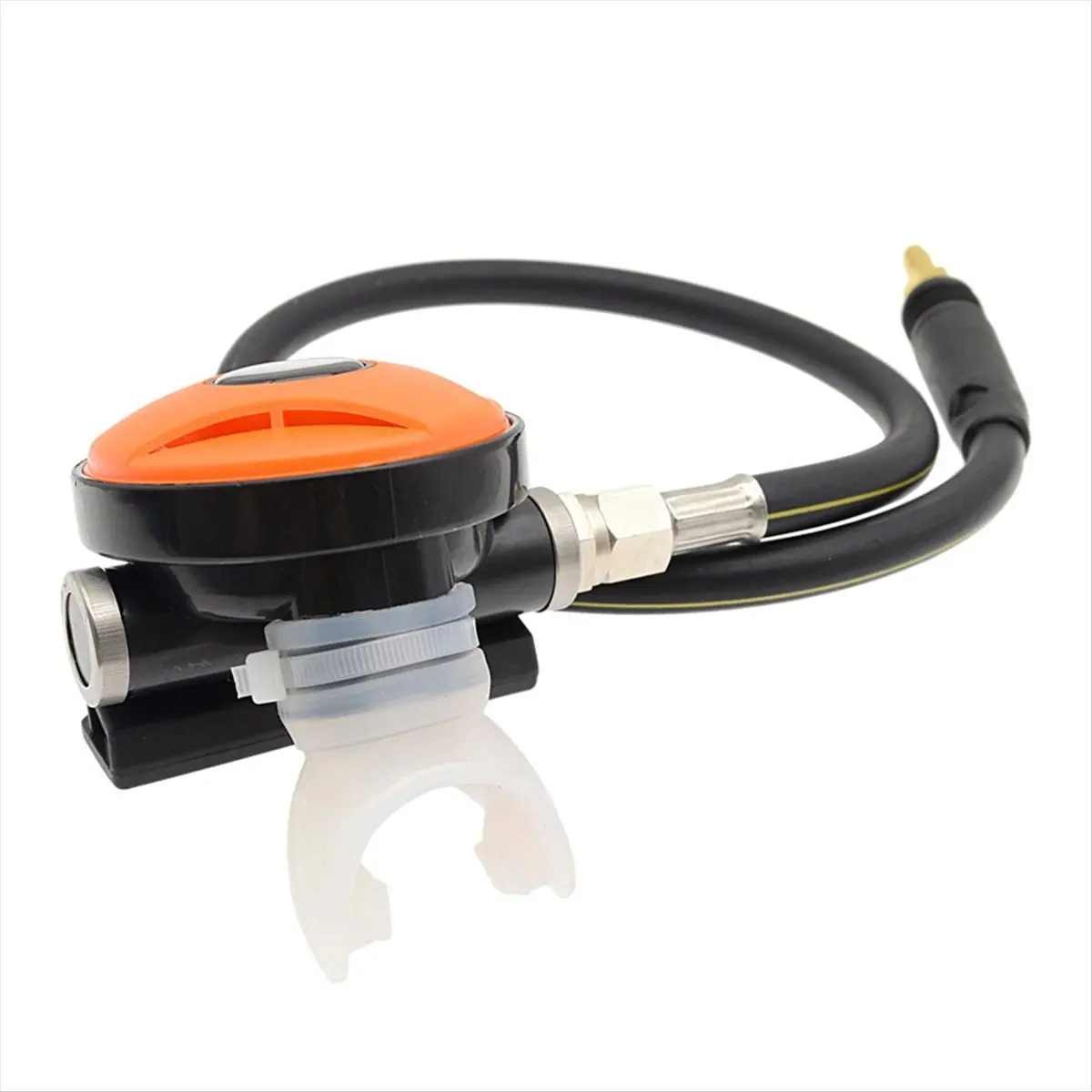 ABJV  Scuba Diving Octopus Regulator with Flexible Mouthpiece Hose Underwater Breathing Equipment