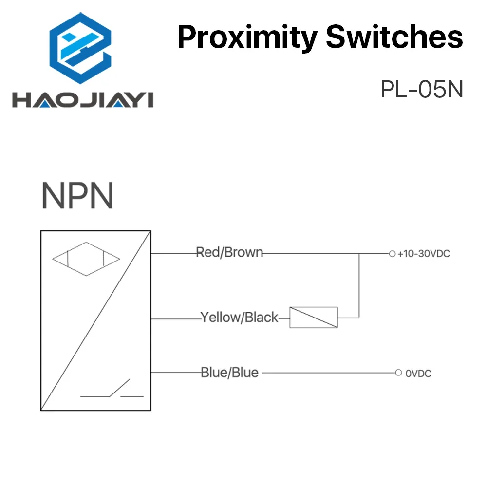 Indukcyjne przełączniki czujników zbliżeniowych PL-05N 5mm NPN out DC10-30V Normalnie otwarte NOWOŚĆ do maszyny do cięcia laserowego