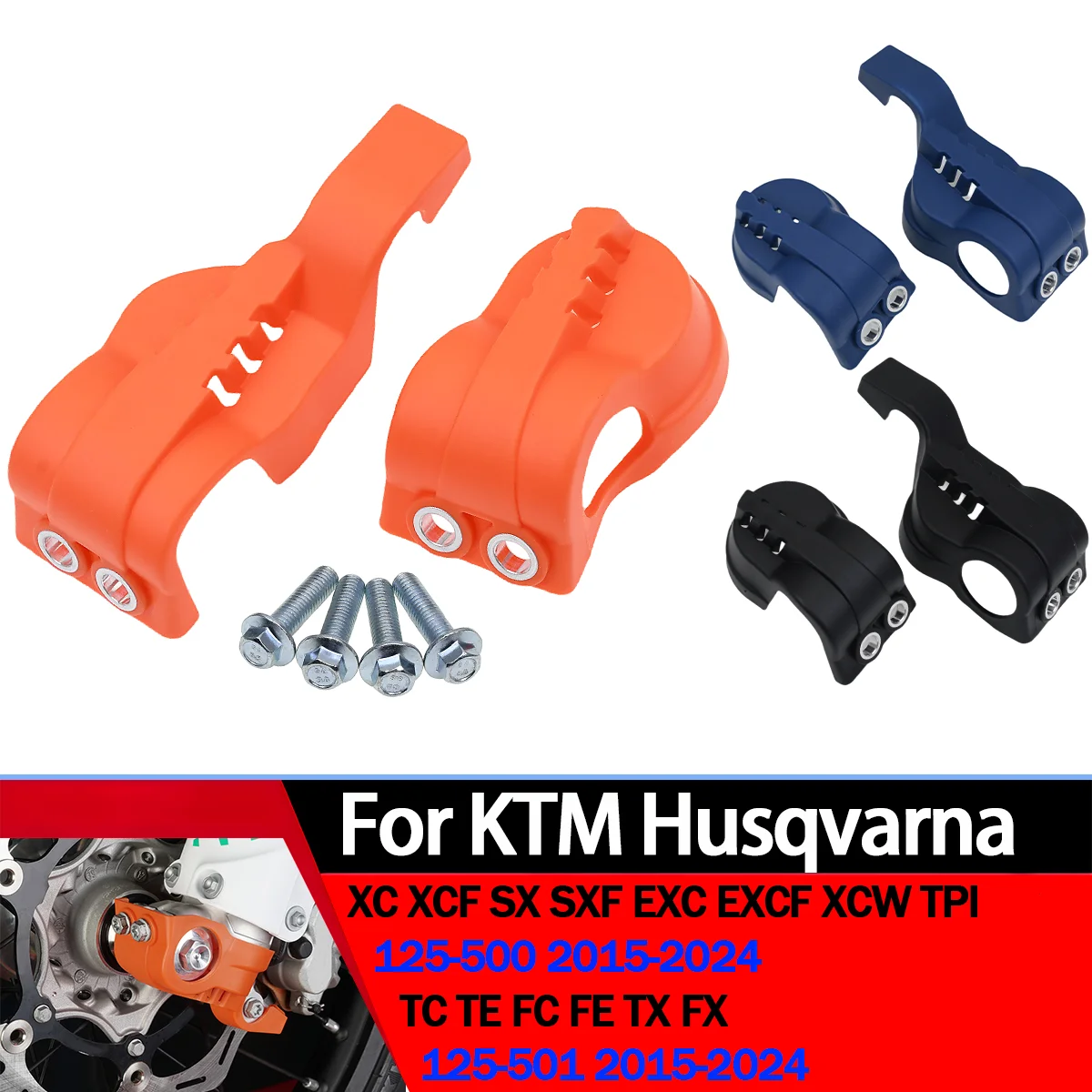 

Lower Fork Leg Shoe Guard Protector For KTM EXC EXCF SX SXF XC XCF Husqvarna FE FX TE TX 125 150 250 300 350 450 501 2016-2024
