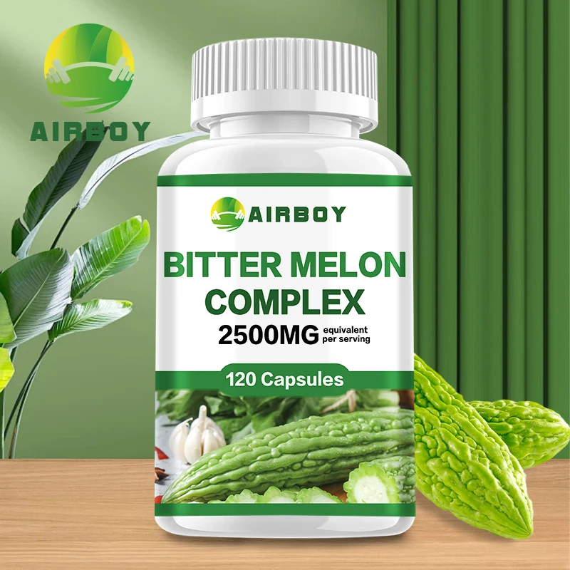 

Комплексные капсулы с горькими дынями — помогают снизить уровень сахара в крови, предотвращают тепловой удар и добавление ежедневных политаминов для сжигания жира