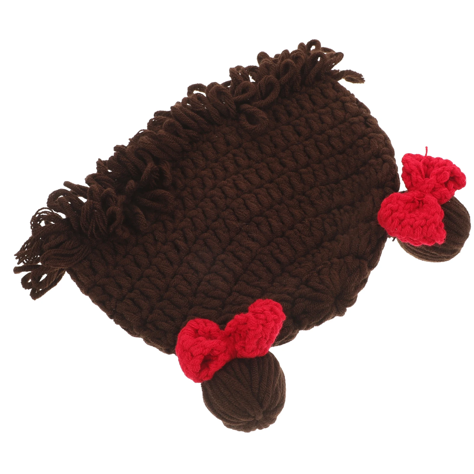 

Children Cap Baby Hat Cute Infant Hats Newborn Yarn Warm Knitted Woolen Soft Comfortable Elastic Rim Lightweight Breathable