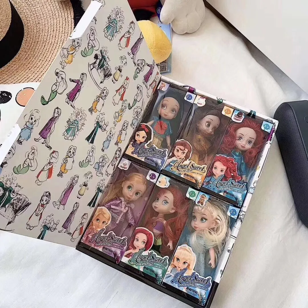 

Princess mini doll - Beautiful and adorable mini hairstyle doll - Dress-up doll - Portable gift box - A lovely gift for girls