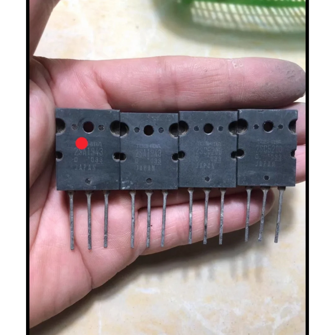 5Pcs Original Disassembled 2Sa1943 2Sc5200 2Sa1302 2Sc3281 High-Power Audio Amplifier Paired Triode Transistors