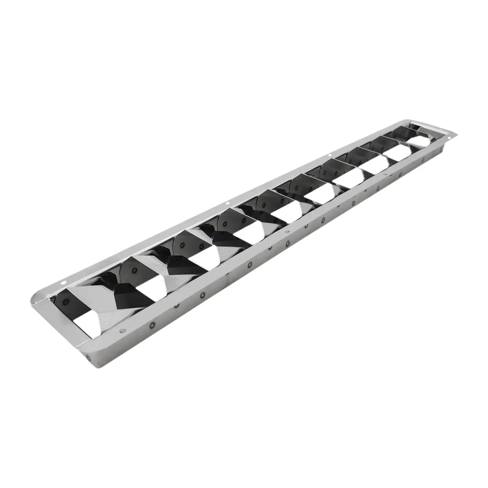 Boat Vent Grille 10 Slots 304 Stainless Steel for Caravans Boats Kayaks