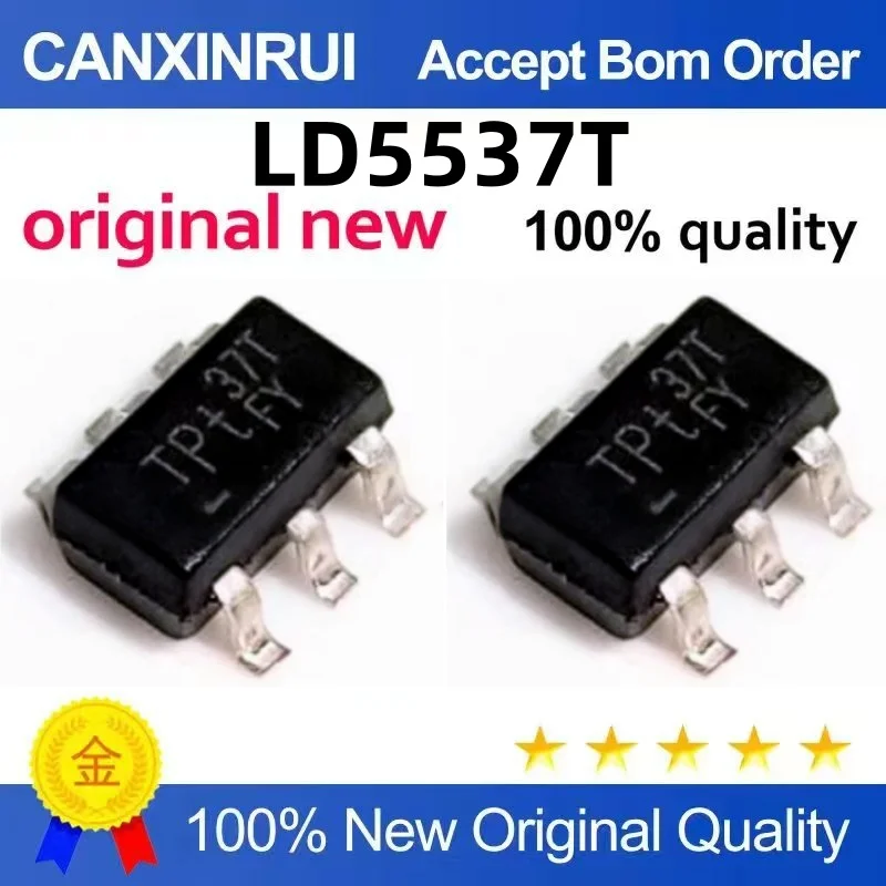(10-300piezas)Direct Shot New LD5537T LD5537 Silk Screen 37T 37 371 SMD 6-pin chip power supply IC