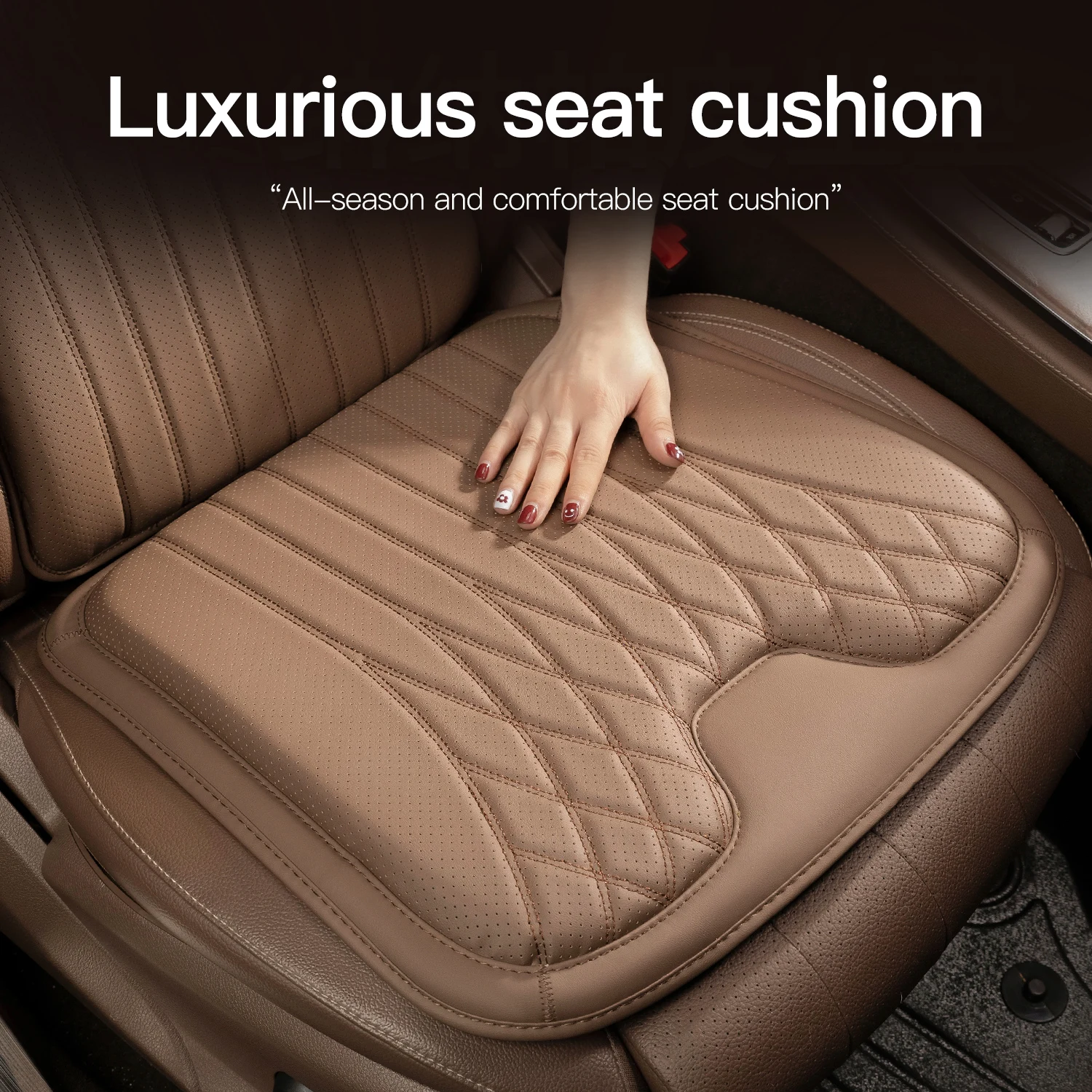 suitable Car Seat Cushion All Season Breathable Seat Cover For Lincoln Aviator MKX MKZ Continental Nautilus MKC Corsair Z MKT