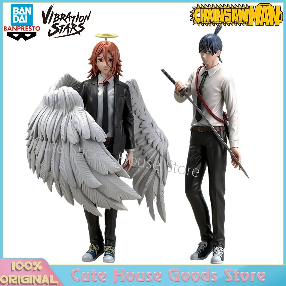 

[Предзаказ] Оригинальный Bandai Vibration Stars Chainsaw Man Reze Arc Hayakawa Aki Angel Devil Аниме Коллекционная модель игрушки фигурки