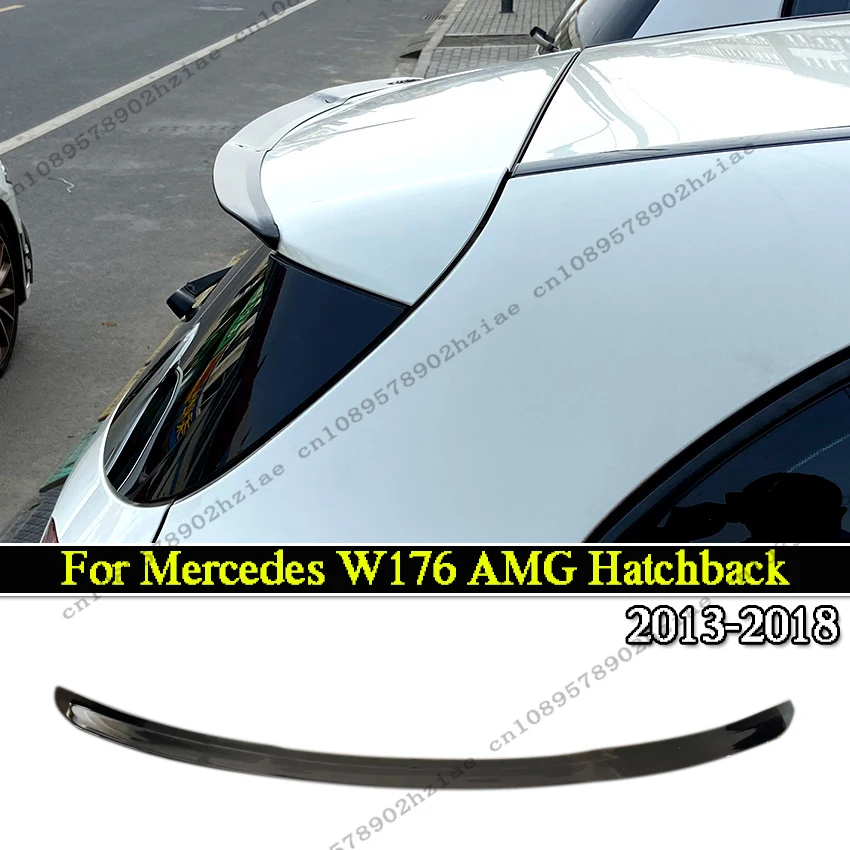 

Задний спойлер багажника автомобиля, хвостовое крыло для Mercedes-Benz A Class W176 A160 A180 A200 A250 A260 A45 AMG Hatchback 2013-2018 Тюнинг ABS