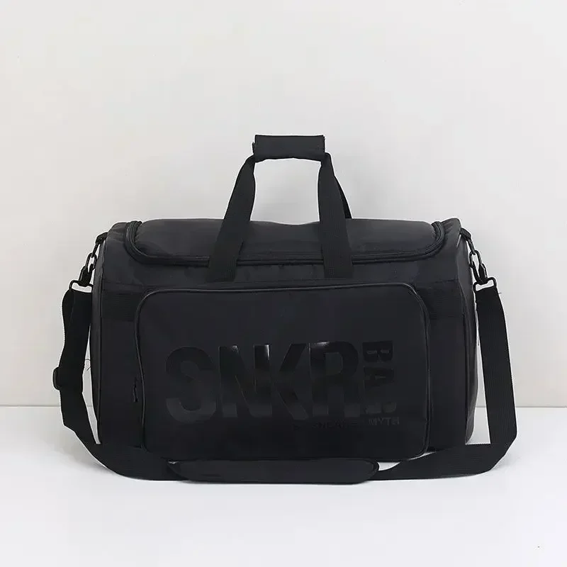 Imagem -04 - Grande Compartimento Múltiplo Treinamento Esportivo Bolsas de Ginásio dos Homens Tênis Bolsa de Ginásio Sapatos Embalagem Cubo Organizador à Prova Impermeável Água Bolsa de Ombro Snkr