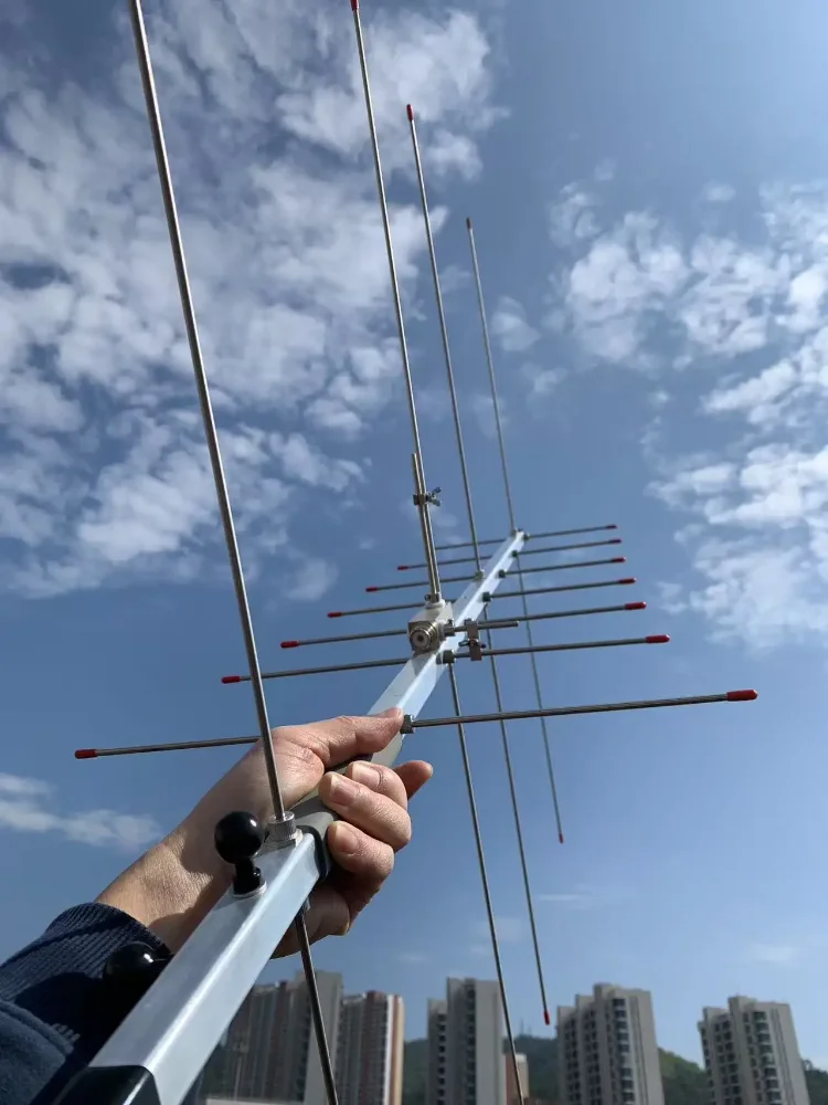 Antena Yagi ręczna 430/144MHz dwuzakresowa UHF 7EL VHF 4EL odłączana i przenośna, regulowana dla pasma amatorskiego — zdjęcie produktu 7