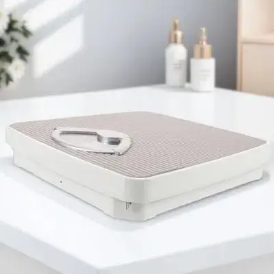 

Mechanical Scale Portable Height and Weight Measurement Accurate Body Dial Scale for Home Bathroom Use Durable Iron Design
