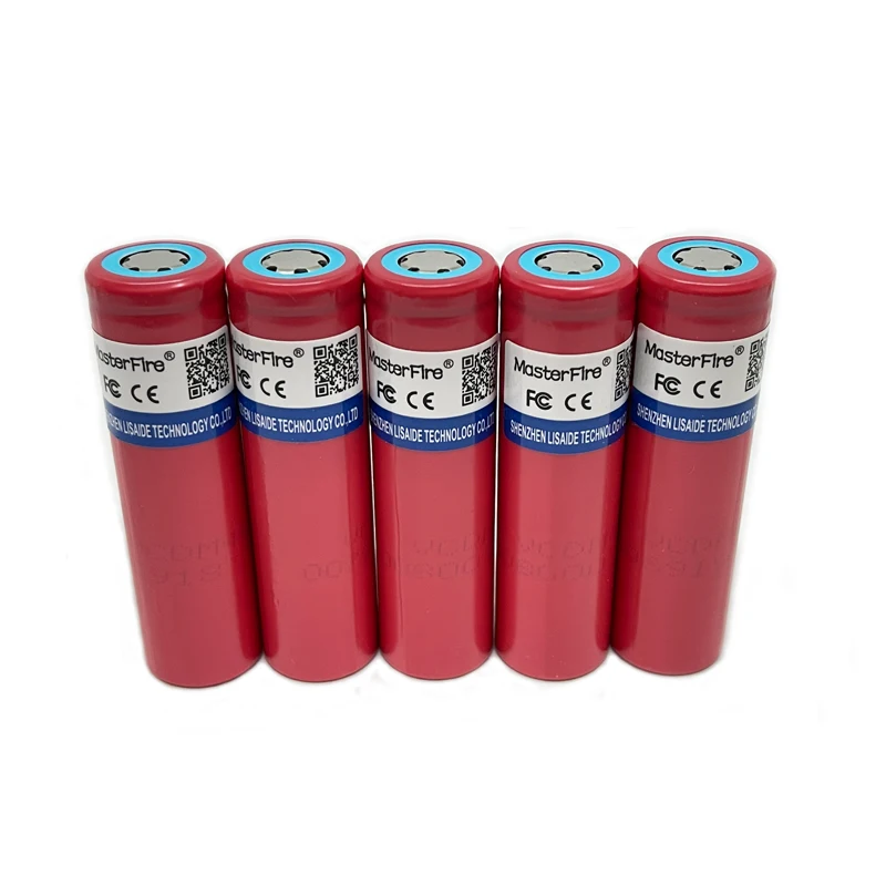 Wholesale MasterFire 100% Original Sanyo 18650 3.7V Rechargeable Lithium Battery 2600mAh Batteries Cell For Flashlighs Torches