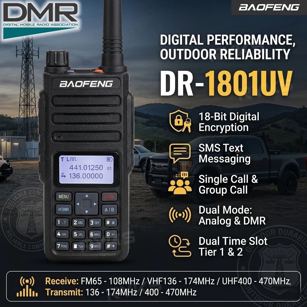 dr-1801uv-e-una-radio-amatoriale-digitale-analogica-con-doppia-banda-e-doppio-standby-per-il-campeggio-e-la-comunicazione-di-gruppo