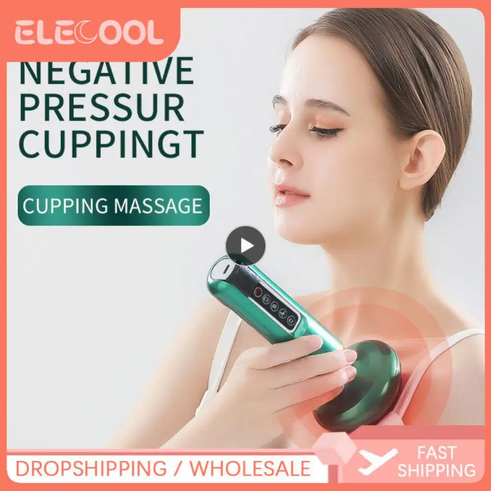 

Electric Vacuum Cupping Massage Body Cups Anti-Cellulite Therapy Massager for Body Electric Guasha Scraping Fat Burning Slimming