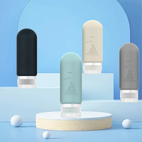 ravel and business travel Convenient ultra light silicone bottle shampoo shower gel face cream hand cream lotion bottle